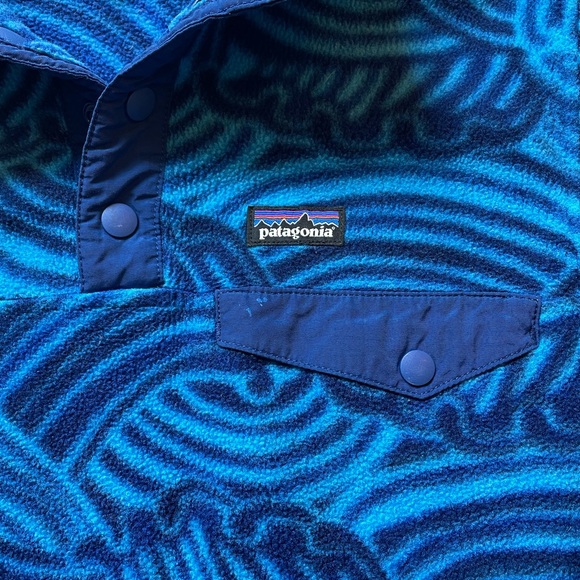 SOLD Patagonia Lightweight Synchilla Snap-T fleece pull over, M (10) - Picture 3 of 8